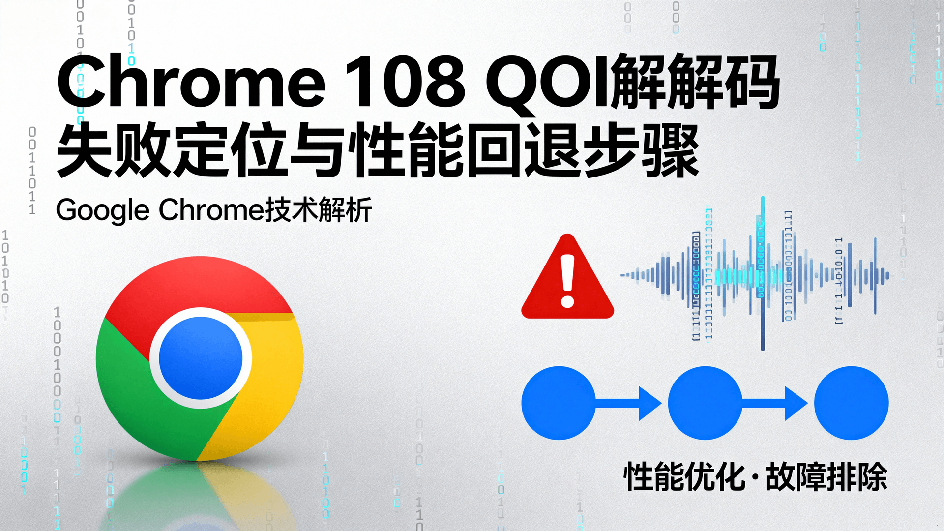 Chrome 108 QOI解码失败定位与性能回退步骤